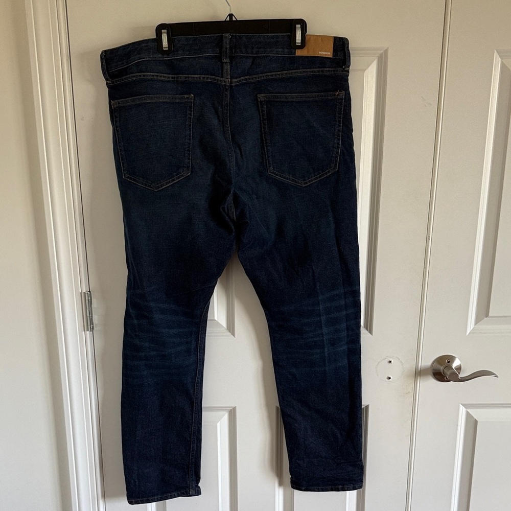 Bonobos Athletic Dark Blue Jeans Waist 39 Inseam 28 - Picture 6 of 7